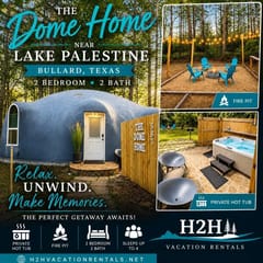 Dome Home at Lake Palestine (Bullard)