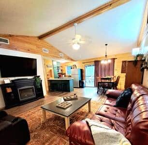 The Knotty Pine on Lake O the Pines Waterfront