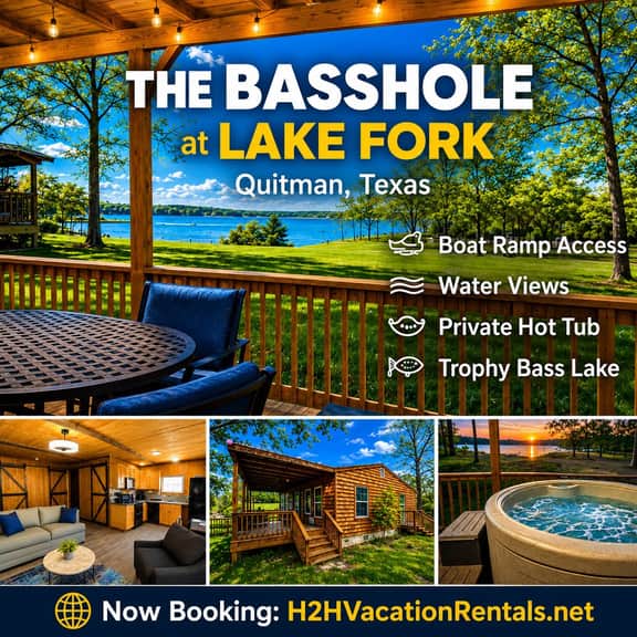 BASShole on Lake Fork * HOT TUB - Image 2