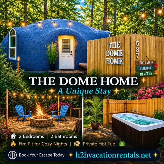 Dome Home at Lake Palestine (Bullard)